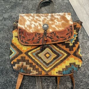 Myra Burnt Umber Bag Backpack. Excellent Pre Owned Condition.